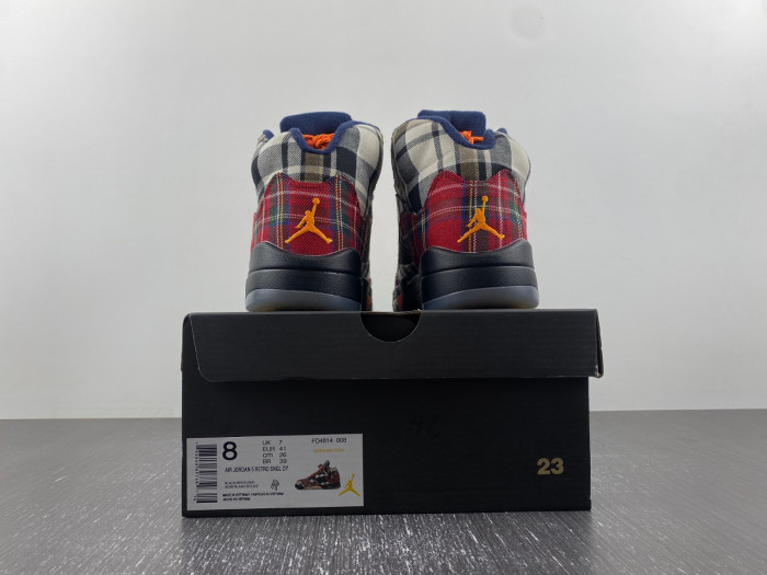 jordan 5 retro plaid fd4814-008