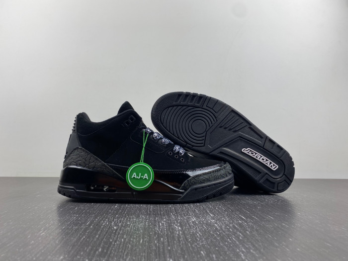 air jordan 3 “black cat” ck9246-168
