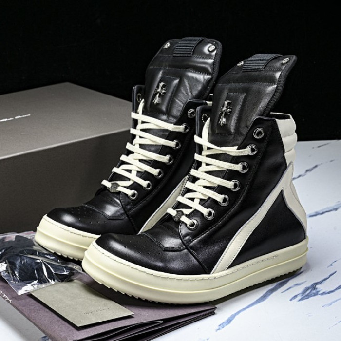 r1ck 0wens x chrom*hearts sneaker