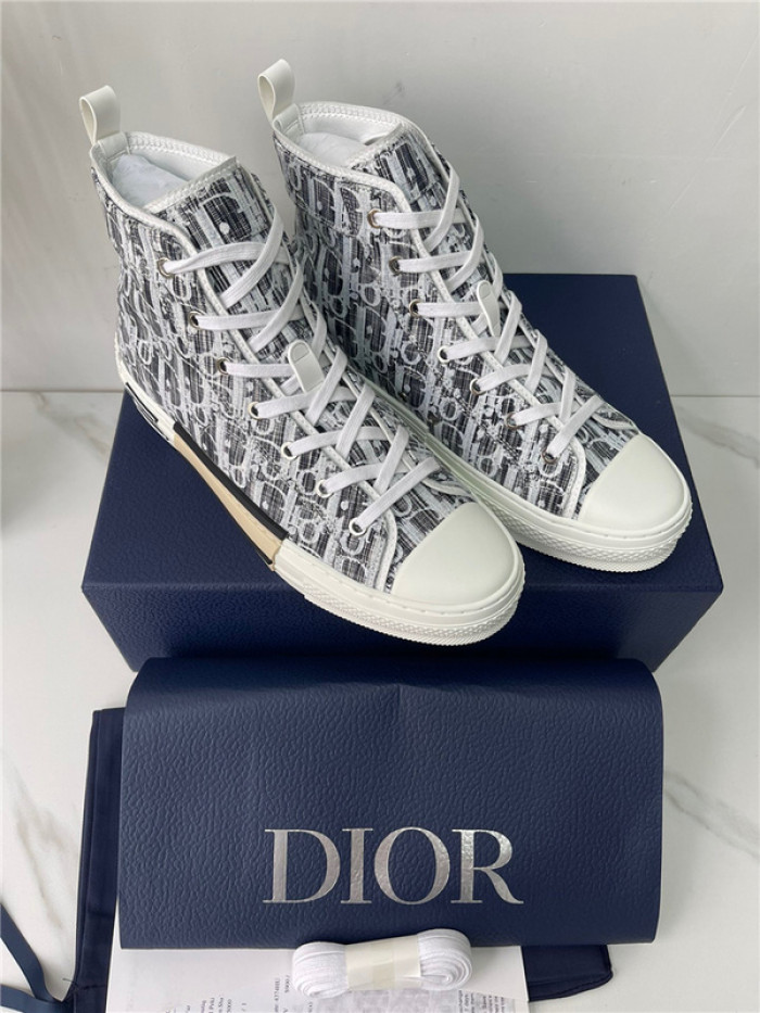 D*or b23 oblique high top sneaker