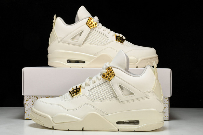 jordan 4 retro metallic gold aq9129-170