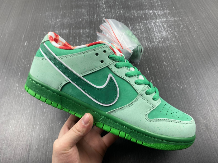nike sb dunk low concepts bright green lobster bv1310-303