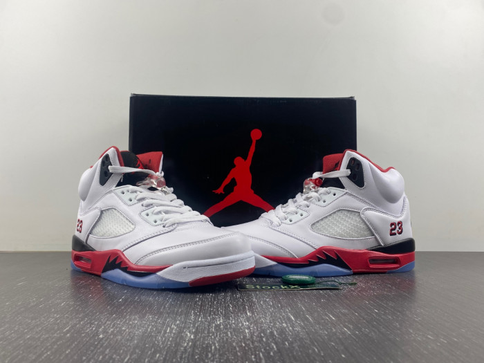 air jordan 5 retro fire red (2024) 136027-120