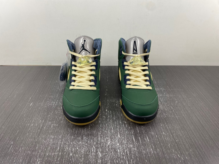 air jordan 5 "navy green” amm fz5758-003