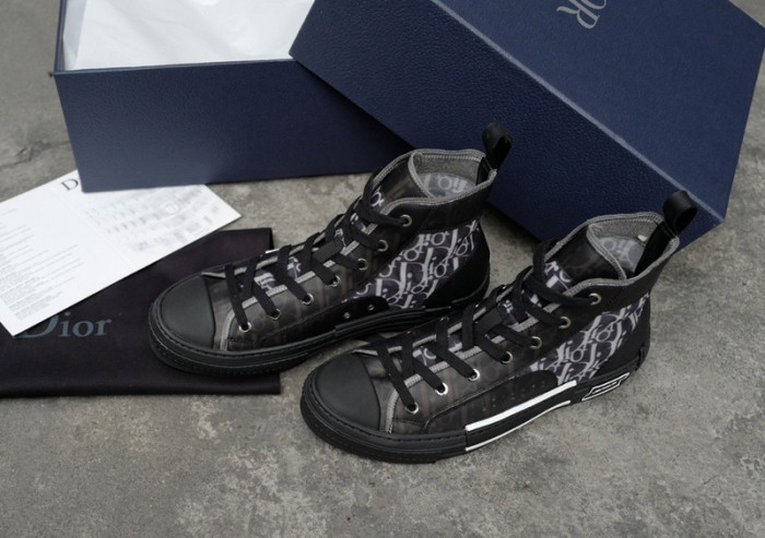 D*or b23 oblique high top sneaker