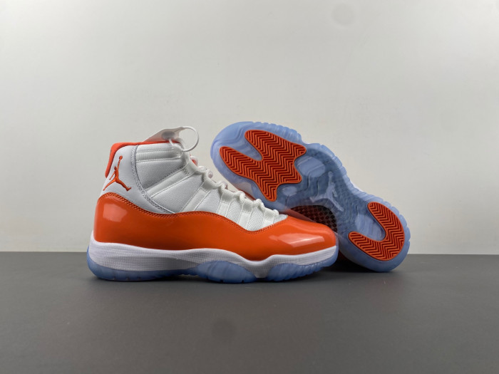 jordan 11 retro orange 378037- 002