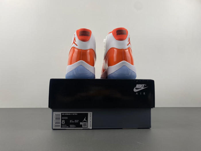 jordan 11 retro orange 378037- 002