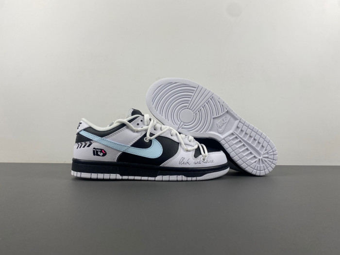 nike dunk low reverse panda fd9064-011