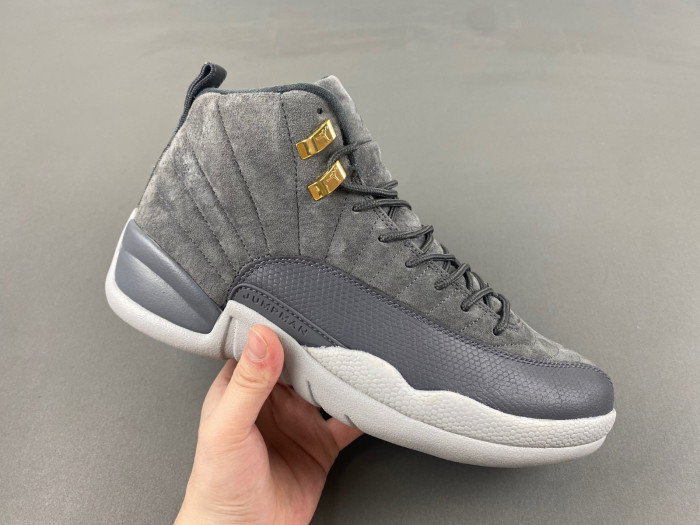 jordan 12 retro grey 130690-005
