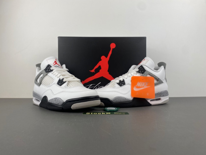 Air Jordan 4 “White Cement” 2025 FV5029-100
