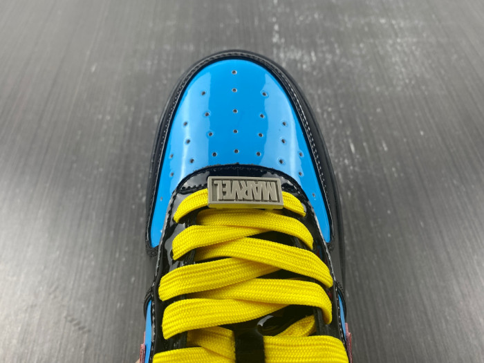 bape sta low x marvel comics spider-man