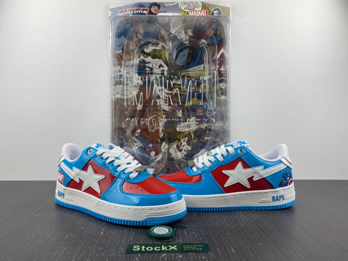 bape sta low x marvel comics spider-man
