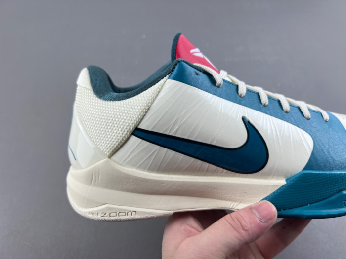 Nike Kobe 5 Protro Caitlin Clark Coconut Milk Spruce IZ1852-100