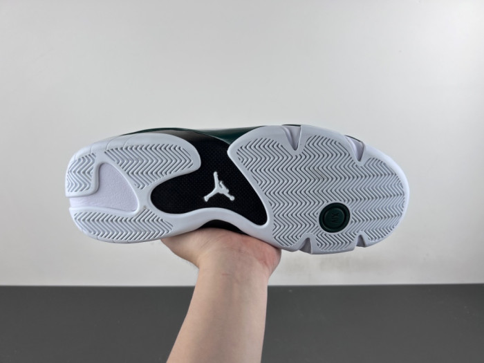 Jordan 14 Retro White Forest Green 311832-131