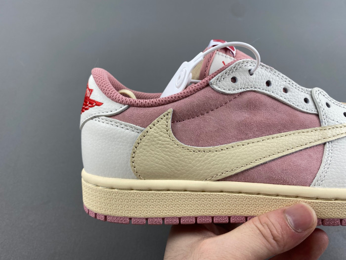 jordan 1 retro low og sp travis scott pink dm7866-600