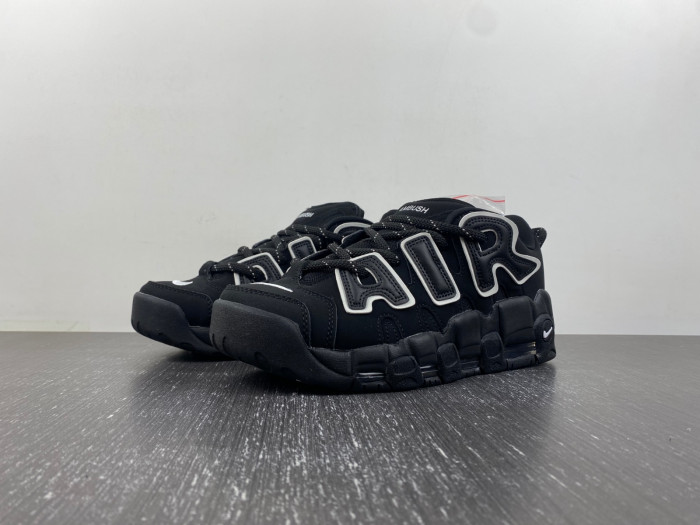 nike air more uptempo low ambush black fb1299-001