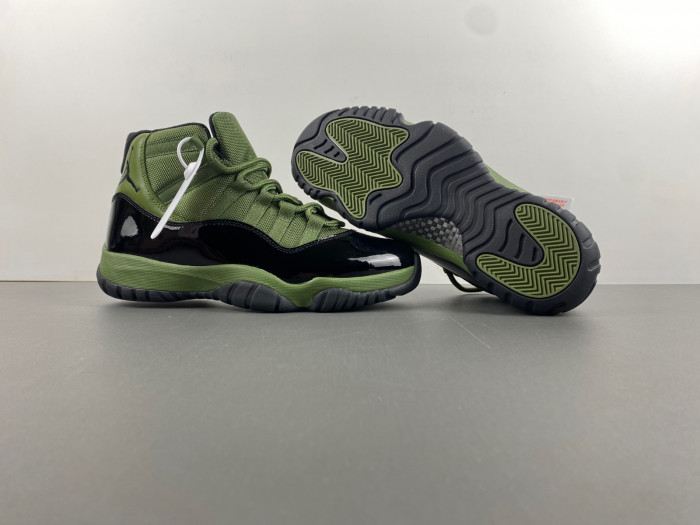 jordan 11 retro military green ct8012-300