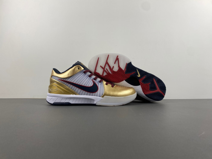 nike kobe 4 protro gold medal (2024) fq3544-100