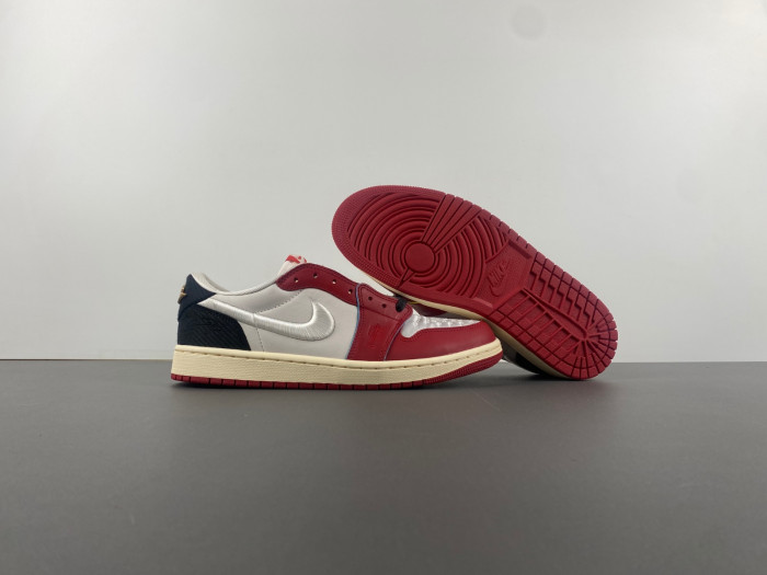 jordan 1 retro low og trophy room rookie card home (numbered)