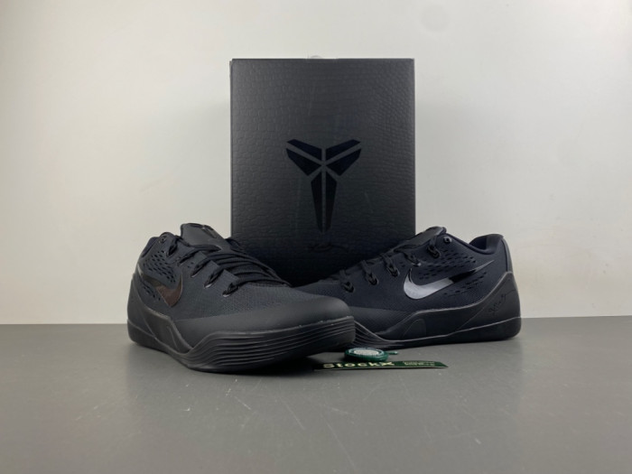 Nike Kobe 9 Elite Low EM Protro TB Triple Black IH5095-002