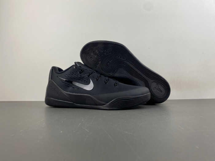 Nike Kobe 9 Elite Low EM Protro TB Triple Black IH5095-002