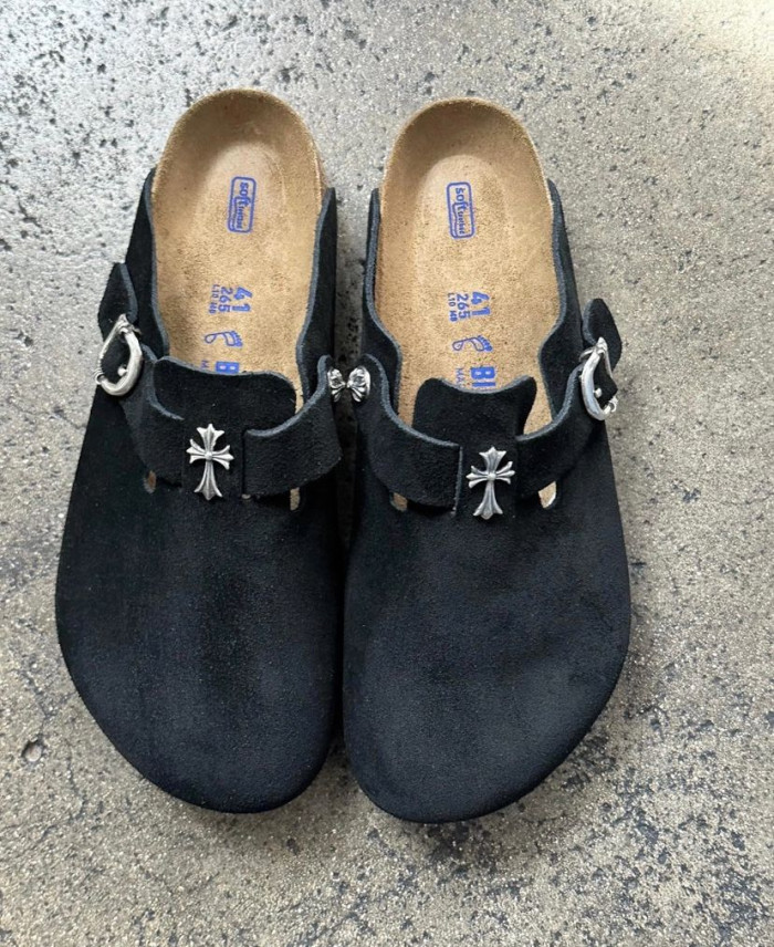 Birken&Chrom*hearts Sandals