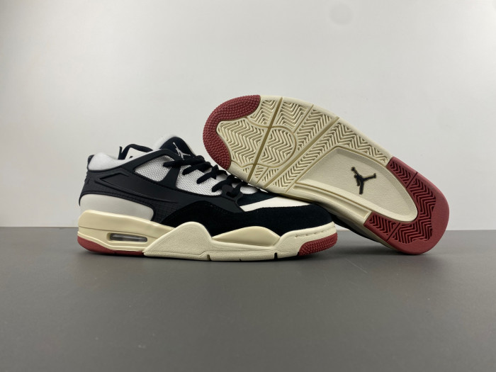 air jordan 4 rm “black/light bone” fq7939-10