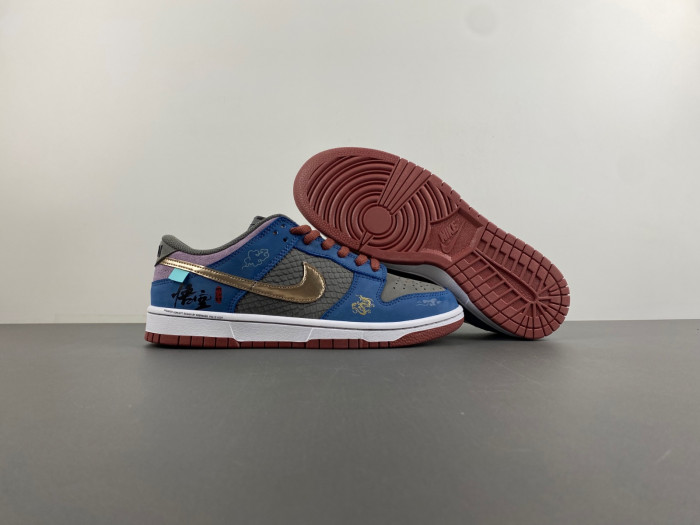 nike sb dunk low “black myth wukong” dv2433-109