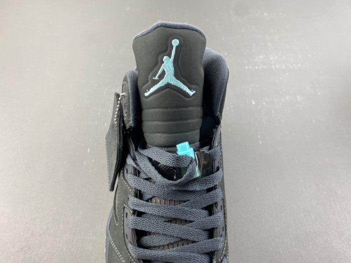 Jordan 5 Retro SoleFly Black Aurora Green IU0734-001