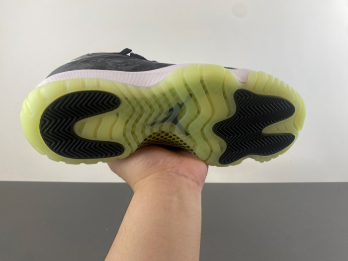 Jordan 11 Retro Black Barely Volt IB1378-001