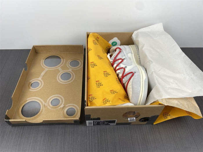 nike dunk low o-w lot 40 dj0950-103