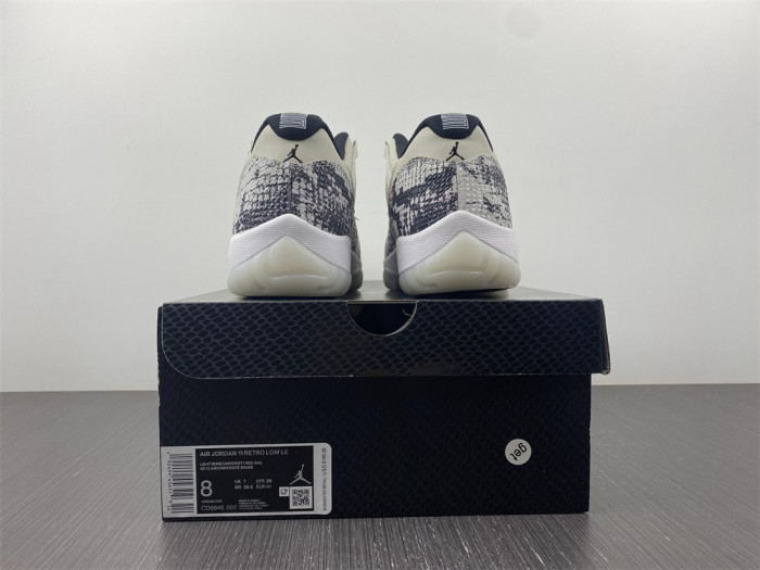 jordan 11 retro low snake light bone cd6847-002