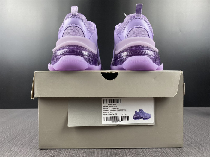 blcg sneaker triple.s.gomma purple 544351 w2ga1 5890