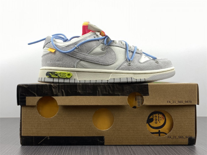 nike dunk low o-w lot 38 dj0950-113