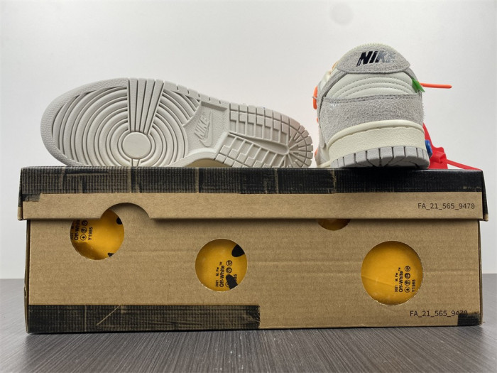 nike dunk low o-w lot 31 dj0950-116