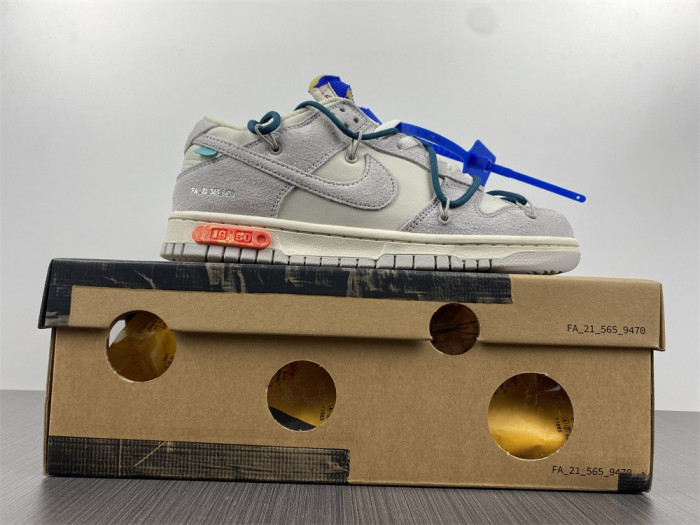 nike dunk low o-w lot 16 dj0950-111