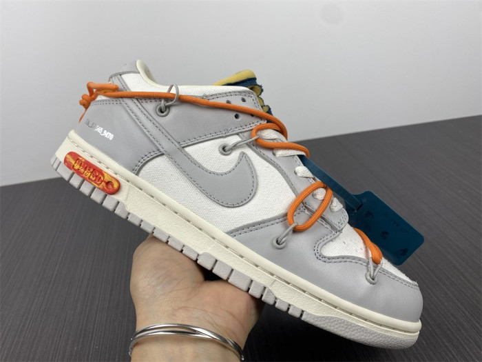 nike dunk low o-w lot 44 dm1602-104