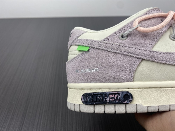 nike dunk low o-w lot 12 dj0950-100
