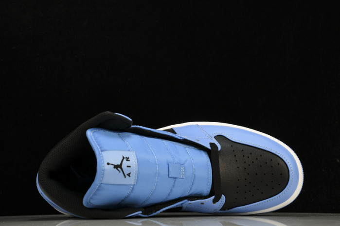 jordan 1 mid university blue black dq8426-401