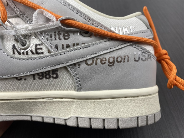 nike dunk low o-w lot 44 dm1602-104