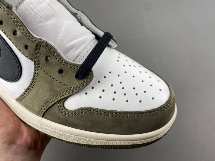 Air Jordan 1 Retro Low OG Medium Olive HQ6998-200