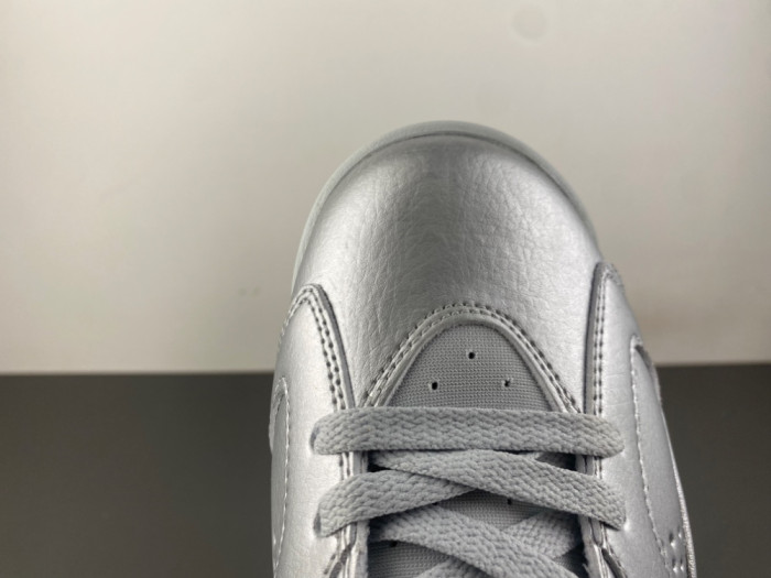 Air Jordan 6 Retro PSG Paris Saint-Germain Silver IQ5135-001