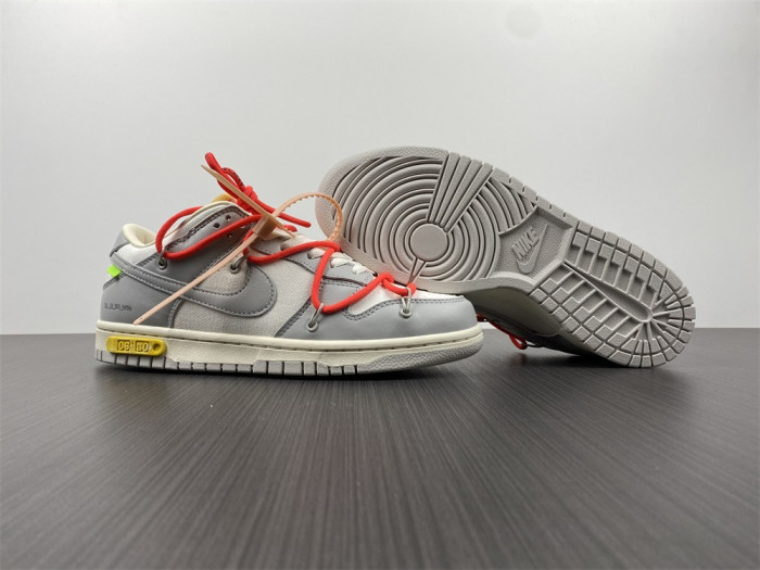 nike dunk low o-w lot 6 dm1602-110