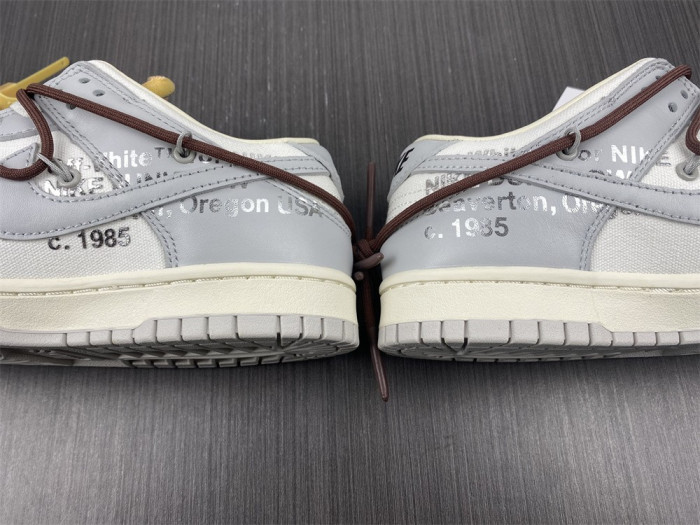 nike dunk low o-w lot 46 dm1602-102