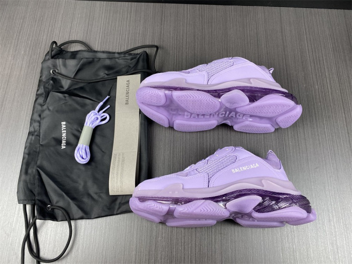 blcg sneaker triple.s.gomma purple 544351 w2ga1 5890