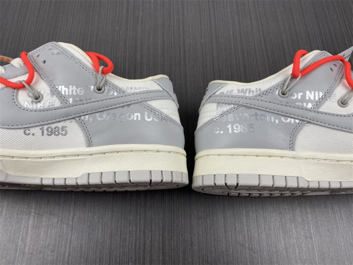 nike dunk low o-w lot 6 dm1602-110