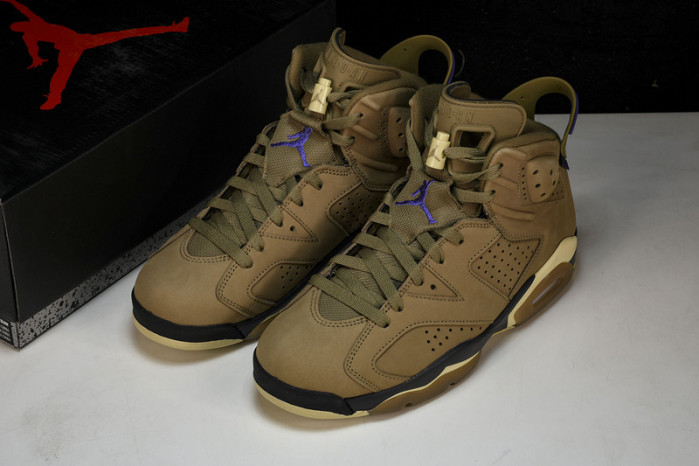 jordan 6 retro gore-tex brown kelp fd1643-300