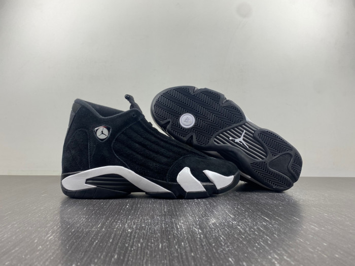 jordan 14 retro black white 487471-016
