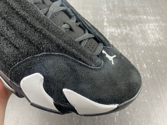 jordan 14 retro black white 487471-016