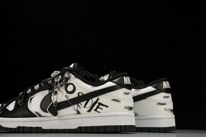 nike dunk low retro black dd1391-110
